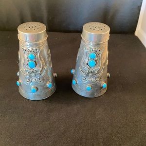 Vintage 1970’ Sterling silver salt & pepper